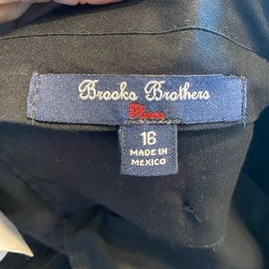 Brooks brothers. Black dress pants. Boys size 16.